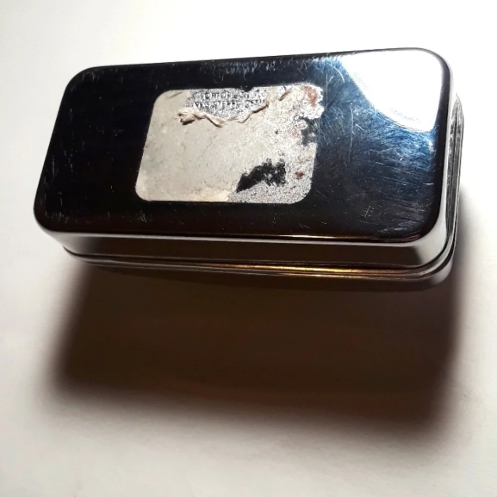 c VINTAGE ELVIS PRESLEY NYLON IMAGE INLAY 925 SILVER CUFFLINK SET IN BOX